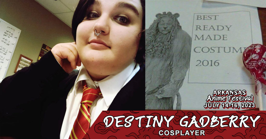 A2F2023 Cosplay Guest Destiny Gadberry