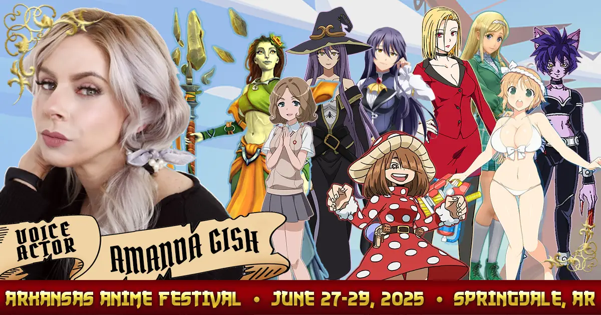 Amanda Gish 2025 Voice Actor Guest