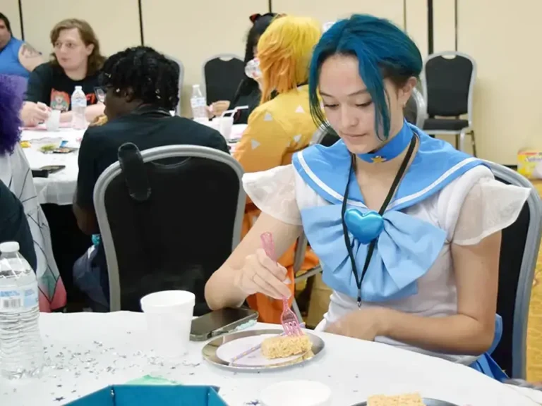 Sailor mercury at the a2f tea party